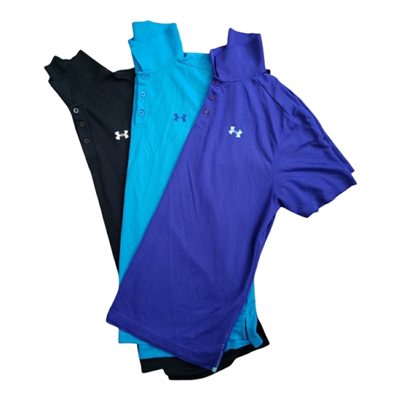 Under Armour Men's Golf Shirts - Picture 1 of 4